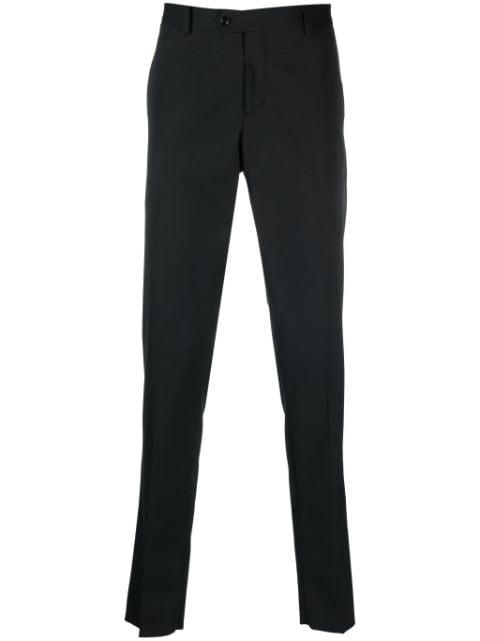 slim-fit tailored trousers by LARDINI