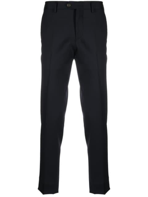 straight-leg wool trousers by LARDINI