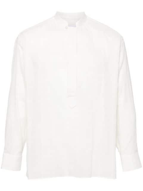 striped cotton shirt by LARDINI