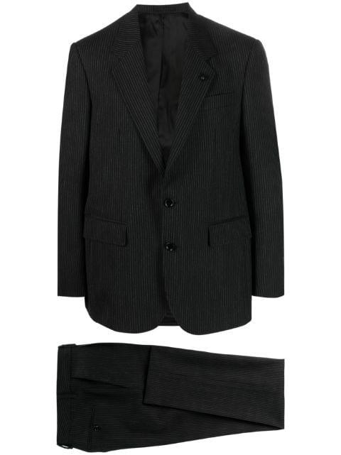 striped single-breasted suit by LARDINI