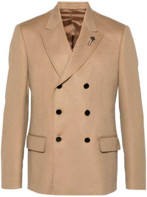 virgin-wool blazer by LARDINI