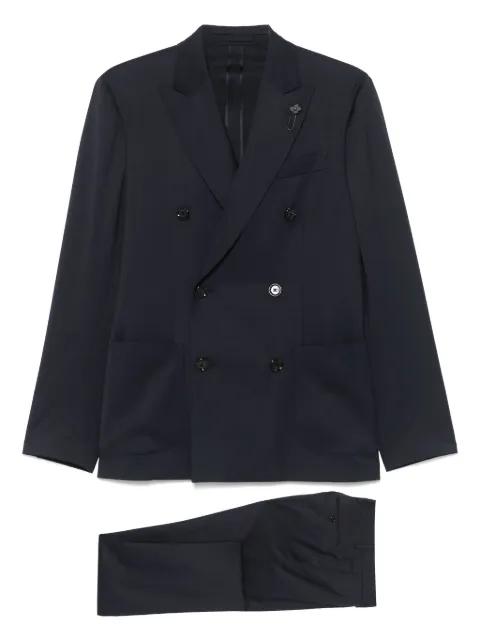 virgin wool suit by LARDINI