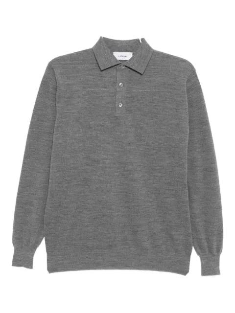 wool polo shirt by LARDINI