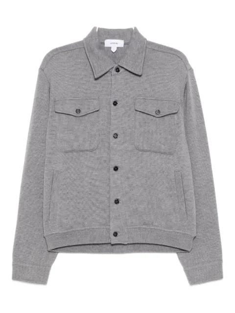 wool shirt jacket by LARDINI