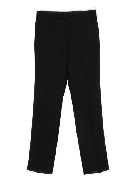 wool straight-leg trousers by LARDINI
