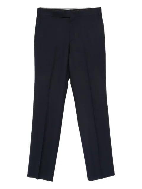 wool straight-leg trousers by LARDINI
