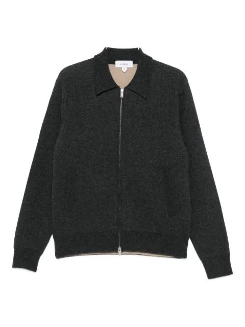 zip-fastening cardigan by LARDINI