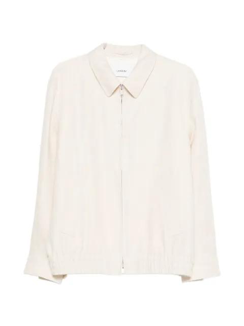 zip-up bomber jacket by LARDINI