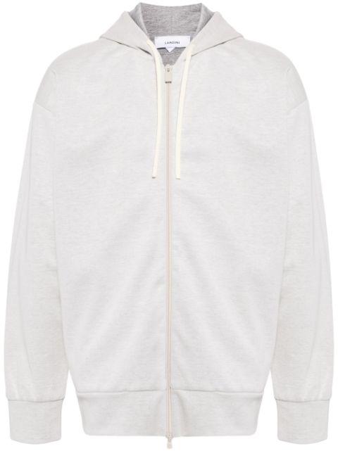 zip-up hoodie by LARDINI