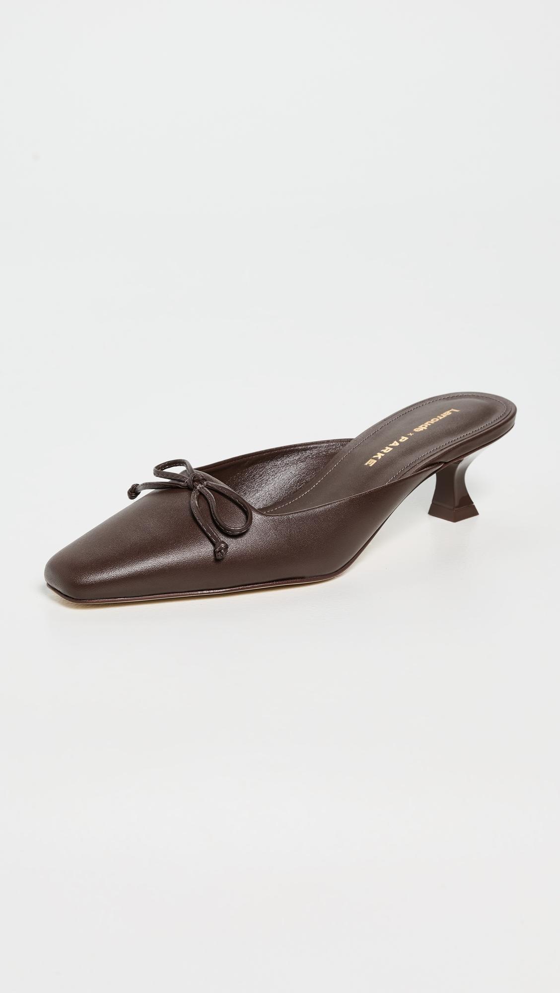 Larroude x Parke Mules by LARROUDÉ