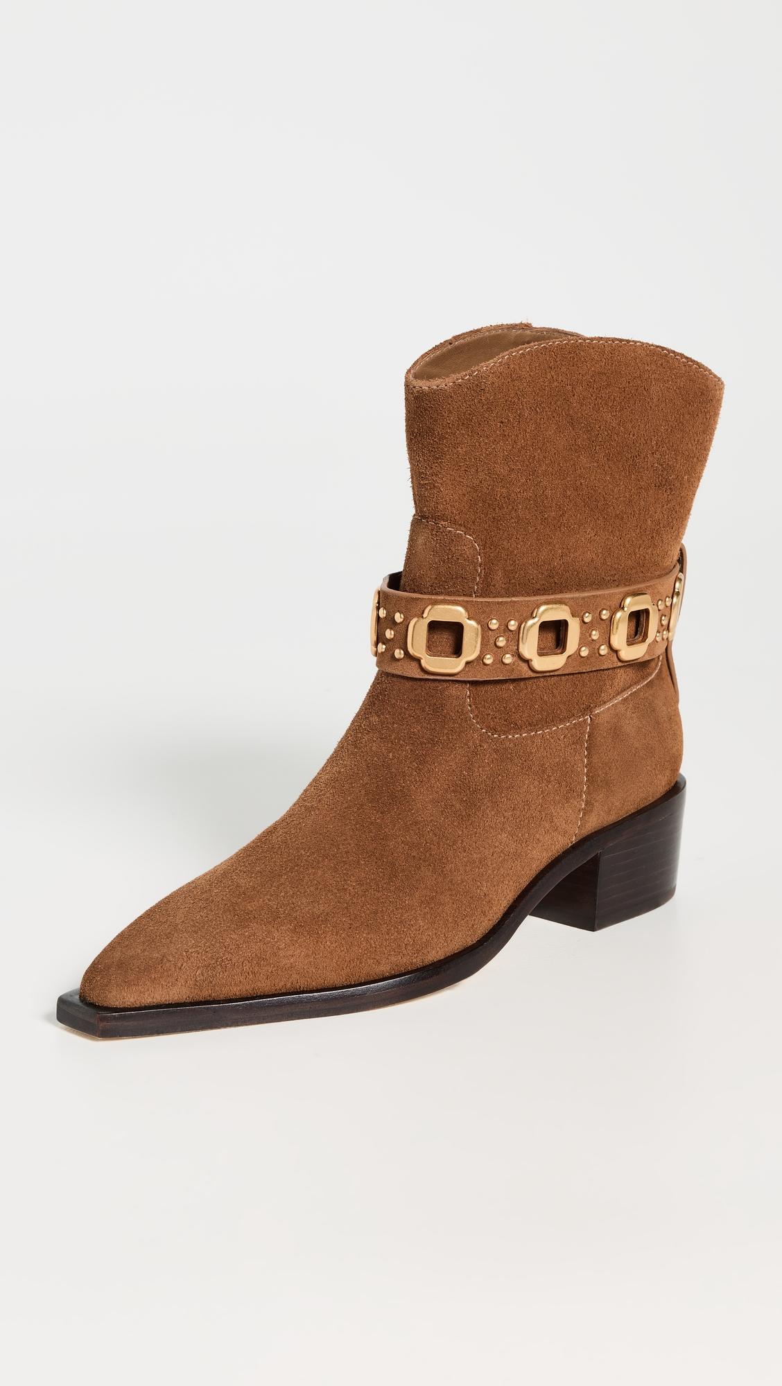 Milan Rodeo Booties by LARROUDÉ