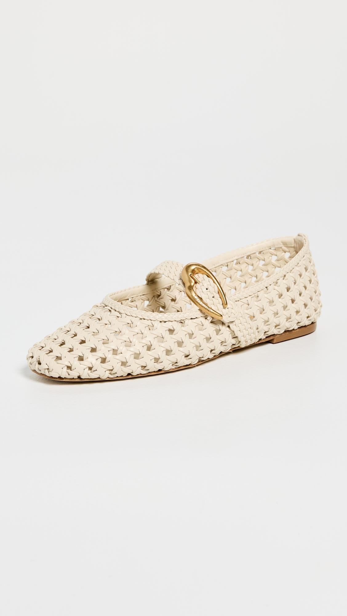 Verona Macrame Flats by LARROUDÉ