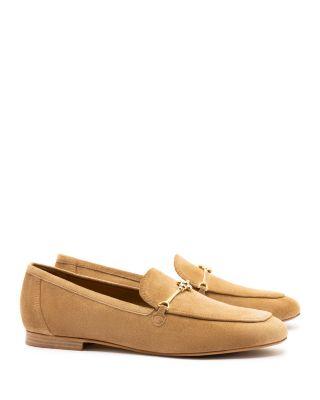 Women's Katherine Hardware Loafer Flats by LARROUDE