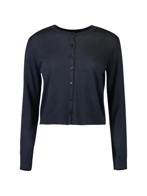 crew-neck long-sleeved cardigan by LARS ANDERSSON
