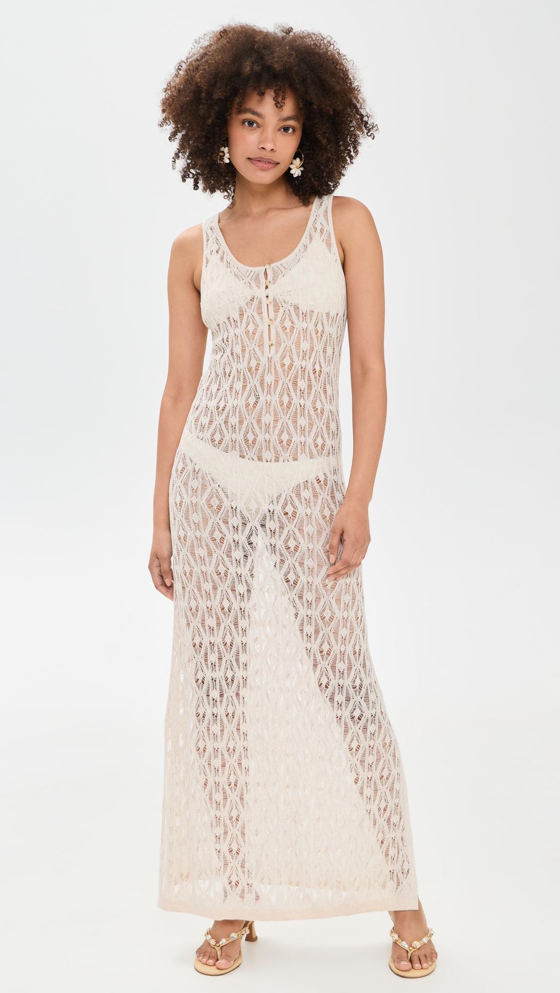 Caramel Knitted Dress by LAS SUREÑAS