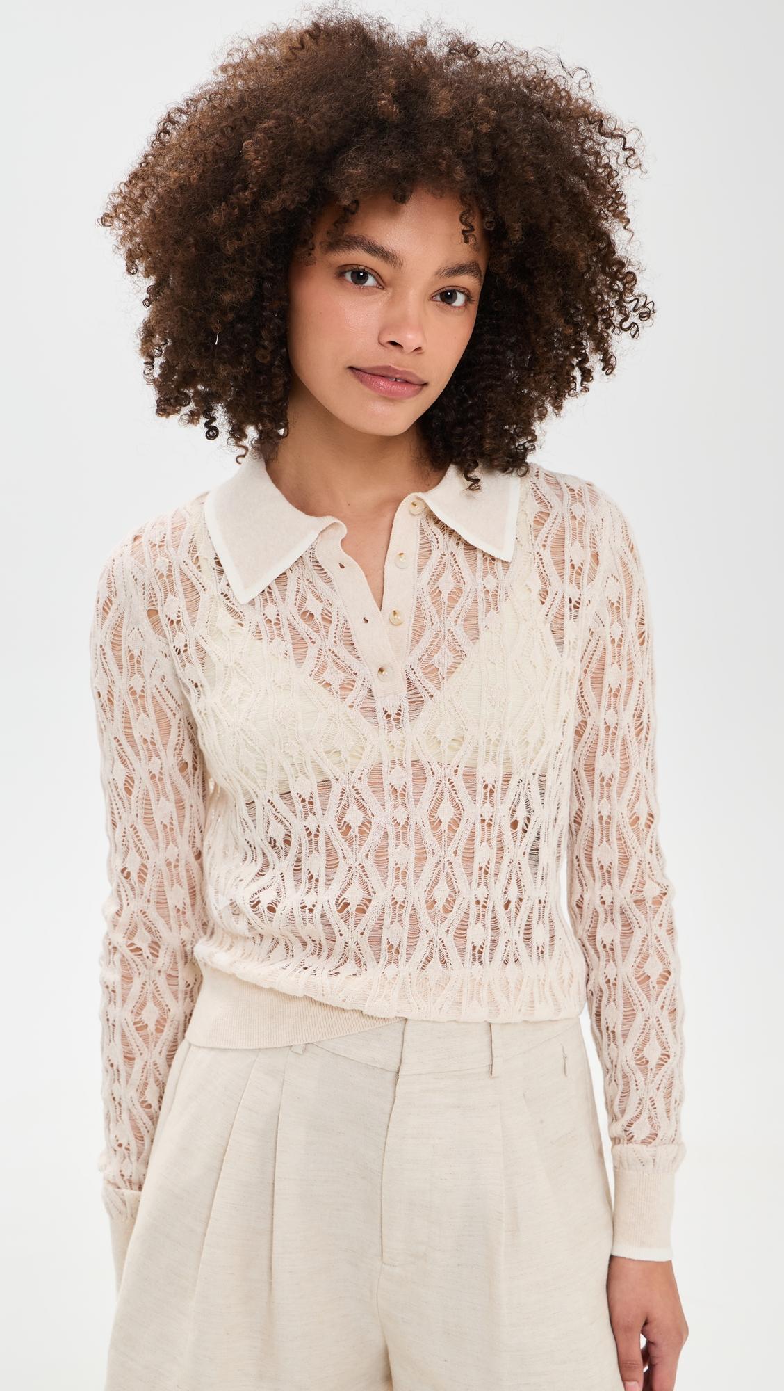 Caramel Knitted Sweater by LAS SUREÑAS
