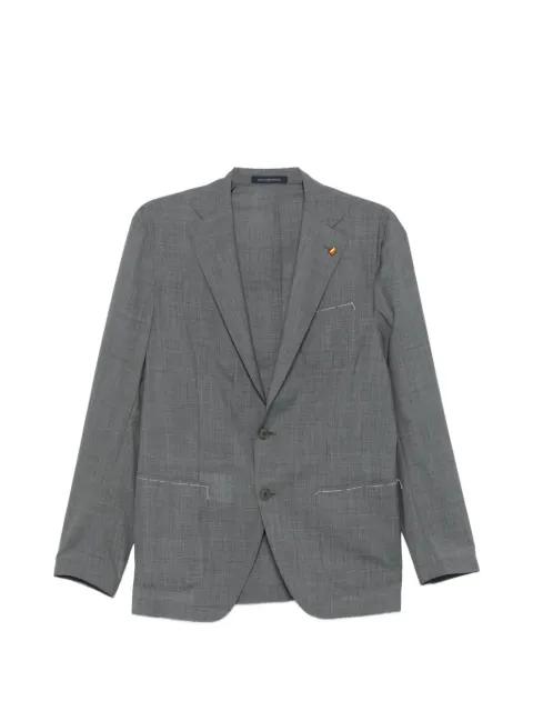 Soffio buttoned virgin wool jacket by LATORRE