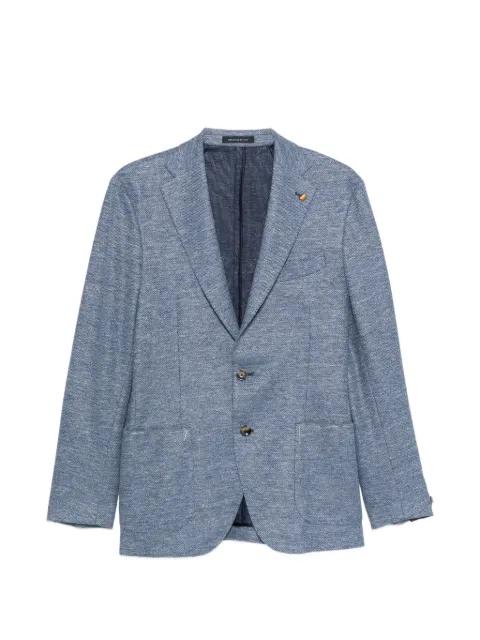 button-fastening blazer by LATORRE