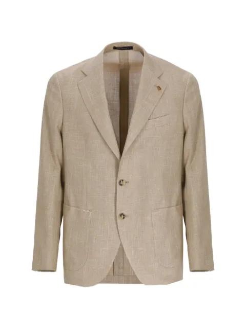 lapel-collar jacket by LATORRE