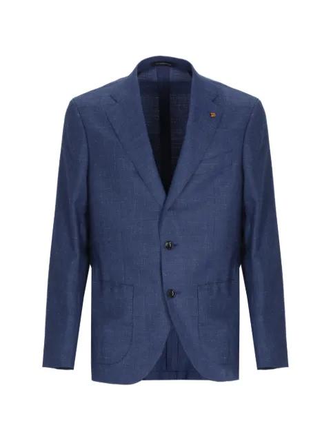 pin-detail single-breasted blazer by LATORRE