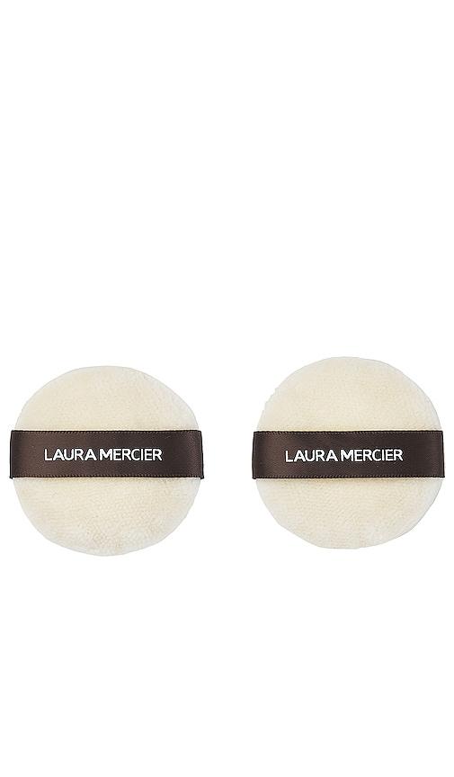Laura Mercier Medium Velour Puff 2 Pack in Beauty by LAURA MERCIER