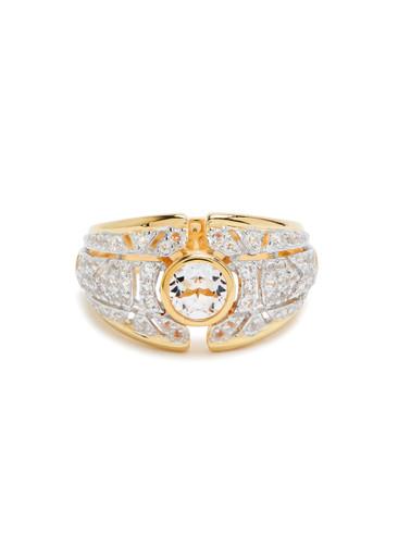 Chloe 18kt gold-vermeil ring by LAURA VANN
