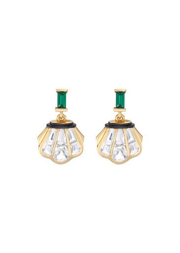 Cleo 14kt gold vermeil earrings by LAURA VANN Cleo 14kt gold vermeil earrings by LAURA VANN