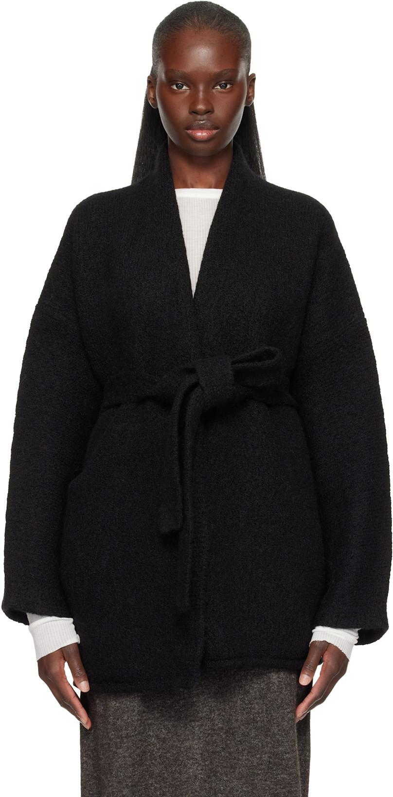Black Coto Cardigan by LAUREN MANOOGIAN