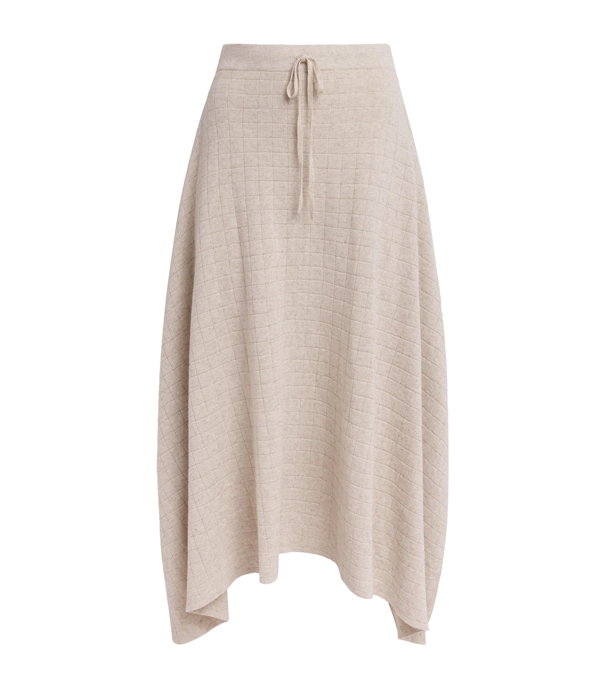 Lauren Manoogian Cotton-Linen Planes Maxi Skirt by LAUREN MANOOGIAN