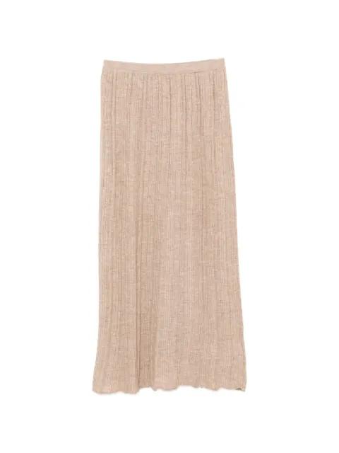 Plisse skirt by LAUREN MANOOGIAN