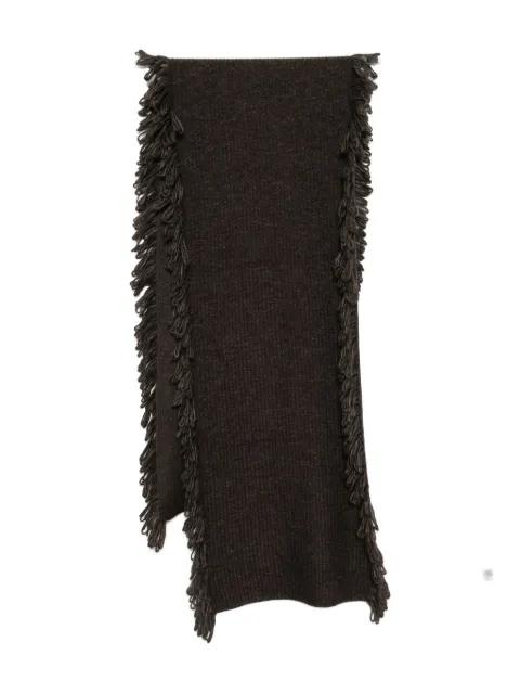 frayed scarf by LAUREN MANOOGIAN