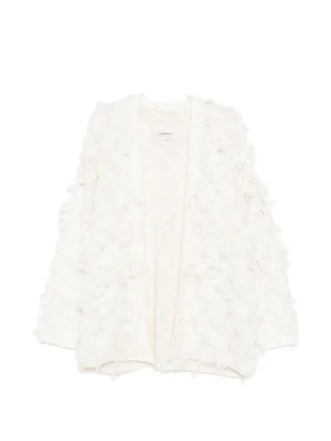 tufted cardigan by LAUREN MANOOGIAN
