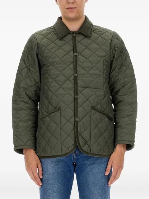Denham quilted-pattern jacket by LAVENHAM