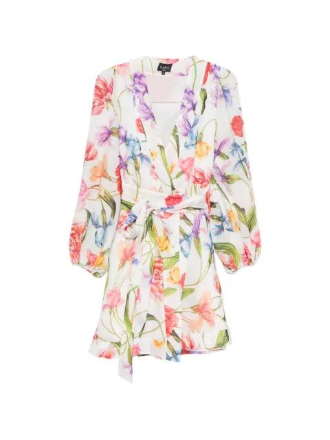 Ligea floral-print mini dress by LAVI COUTURE