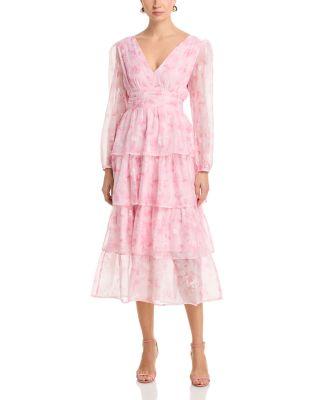 Amanda Tiered Ruffled Chiffon Dress by LAYERED WITH LOVE