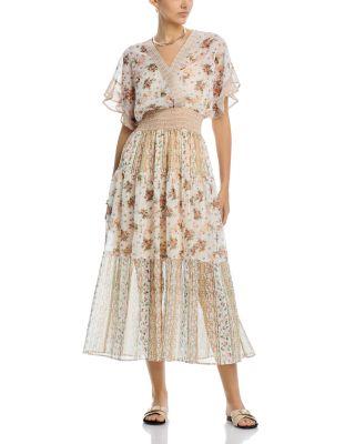 Kimono Short Sleeve Midi Dress by LAYERED WITH LOVE