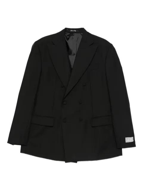 double-breasted wool blazer by LC23