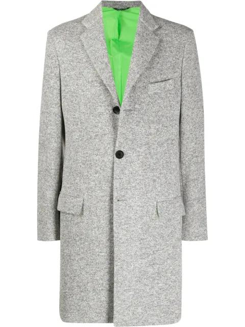 fitted single-breasted coat by LC23