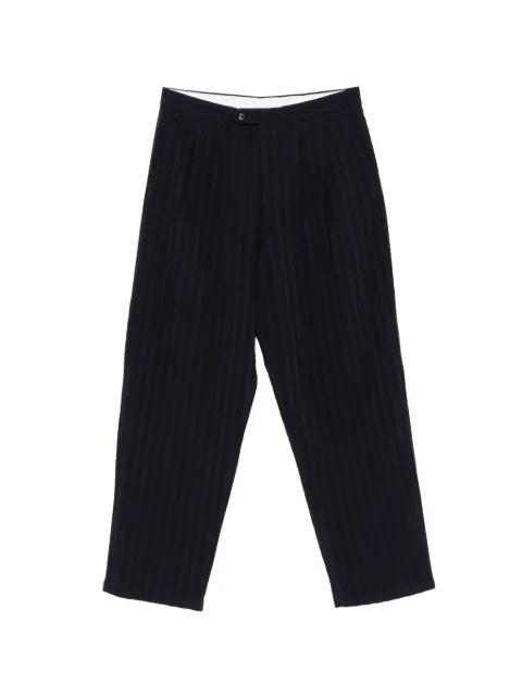 pinstripe-pattern pleated trousers by LC23