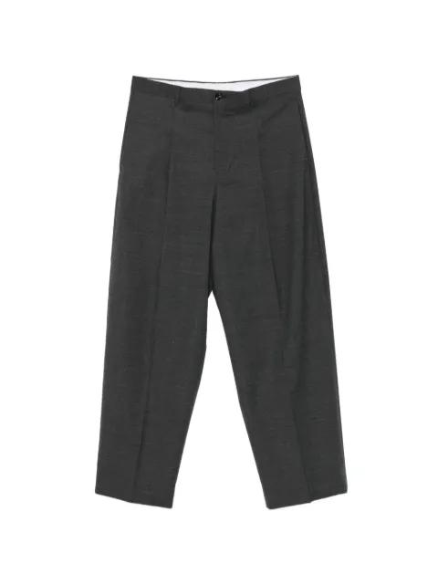 pleated straight-leg trousers by LC23