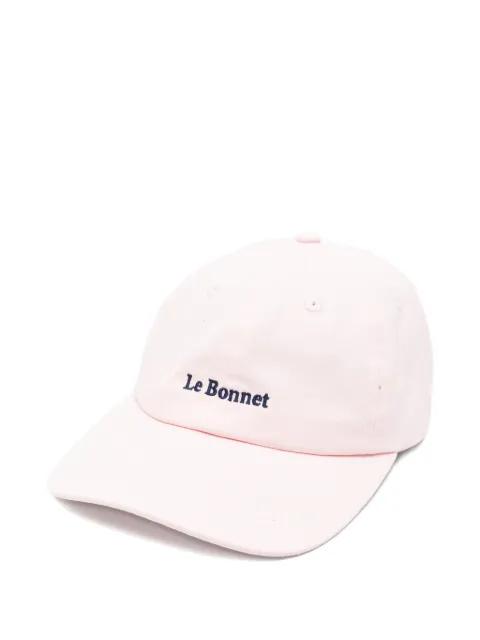 embroidered baseball cap by LE BONNET