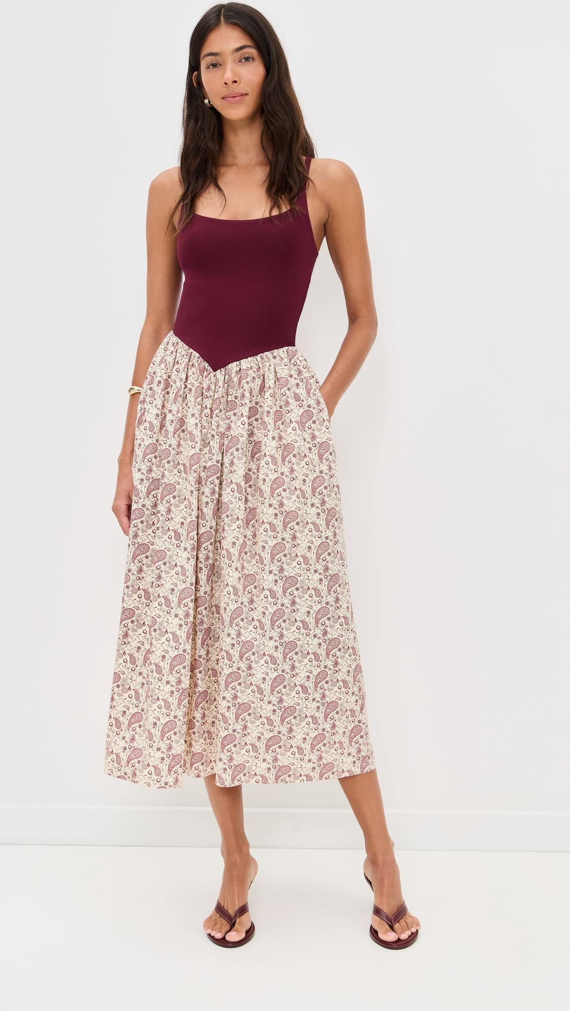 Alix Paisley Dress by LE BOP
