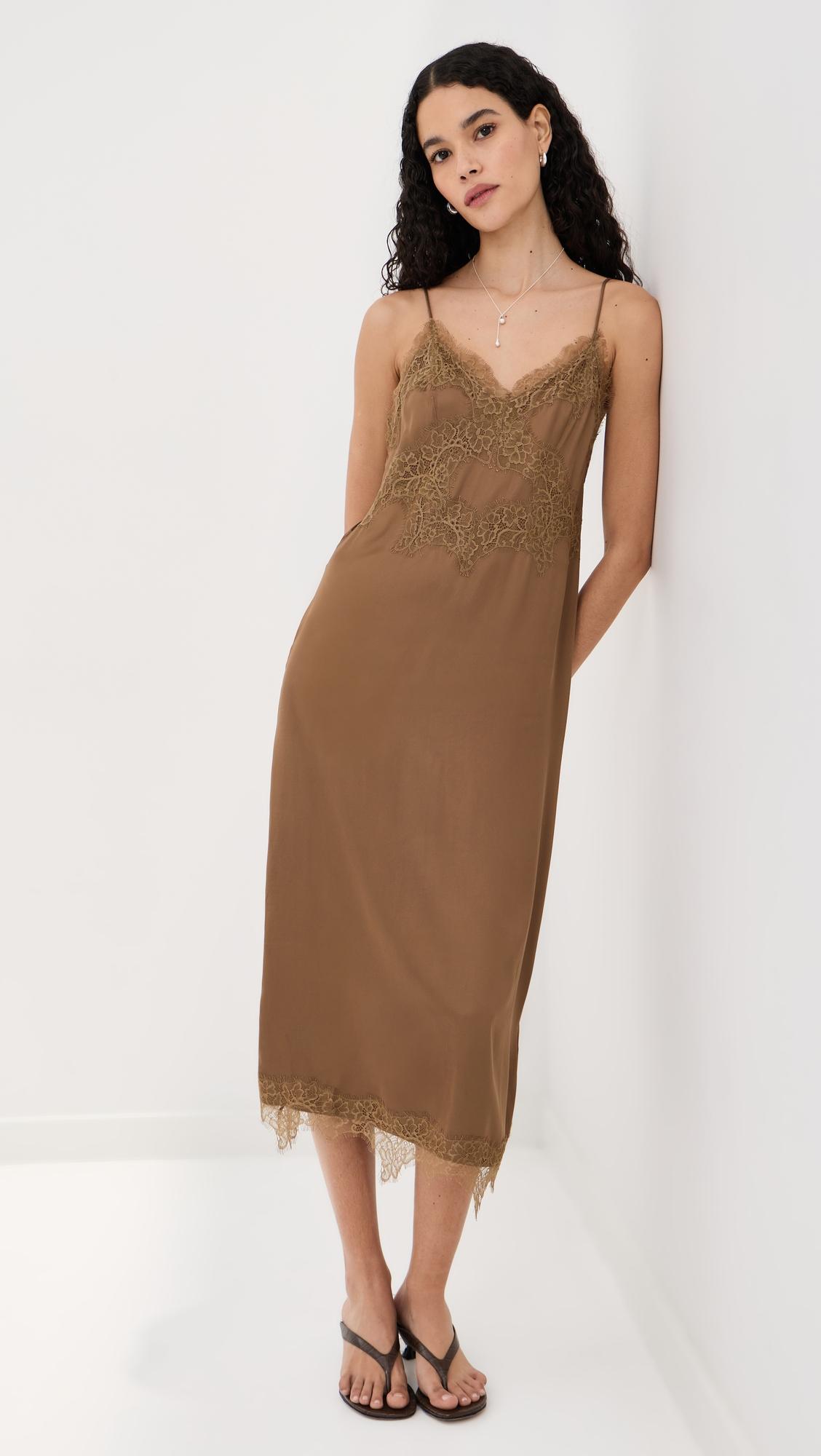 Amara Satin Dress by LE BOP