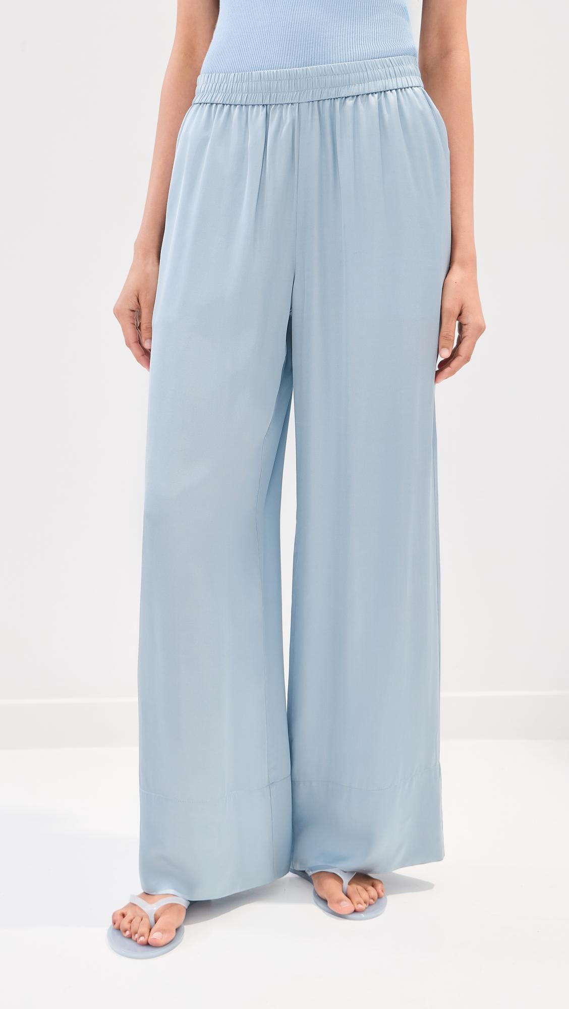 Arden Satin Pants by LE BOP