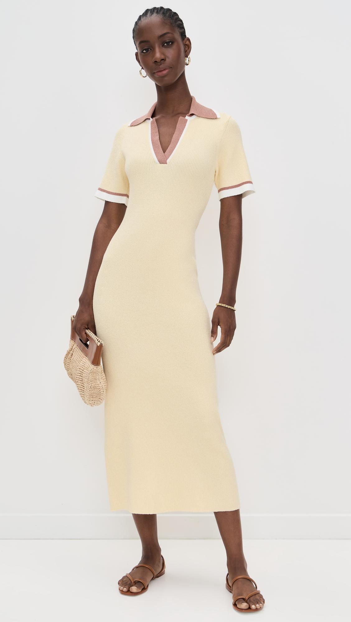 Boucle Polo Dress by LE BOP