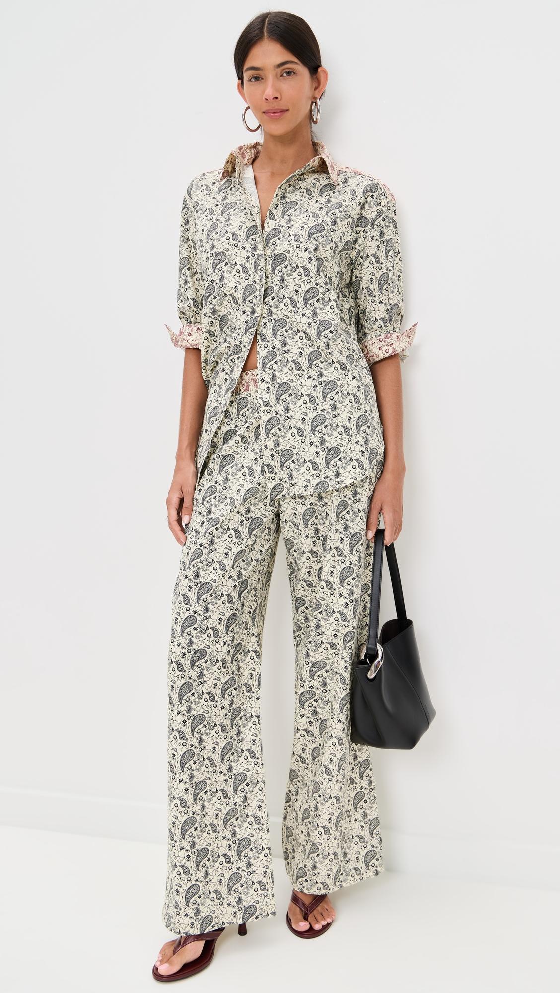 Cecilia Paisley Pants by LE BOP
