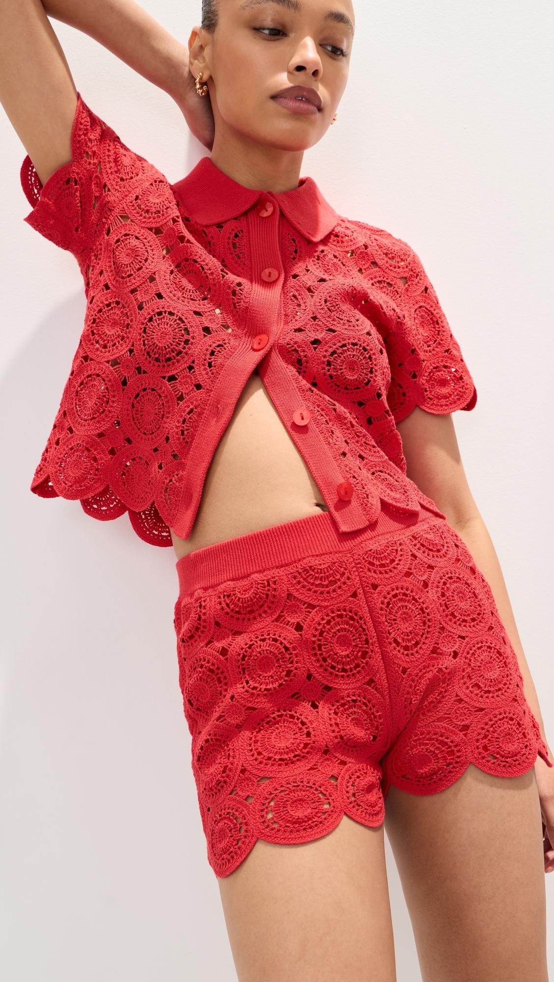 Crochet Shorts by LE BOP