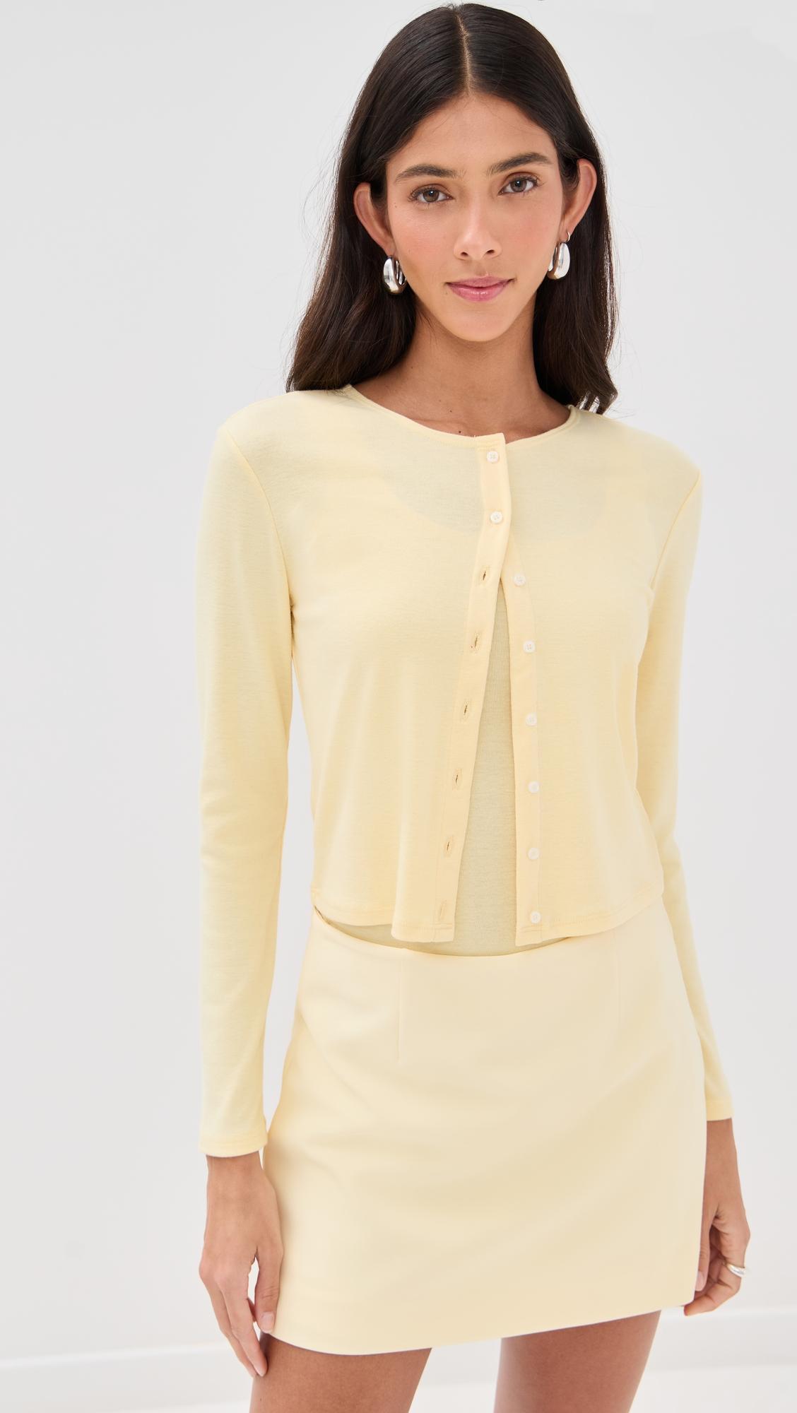 Eloise Cropped Cardigan by LE BOP