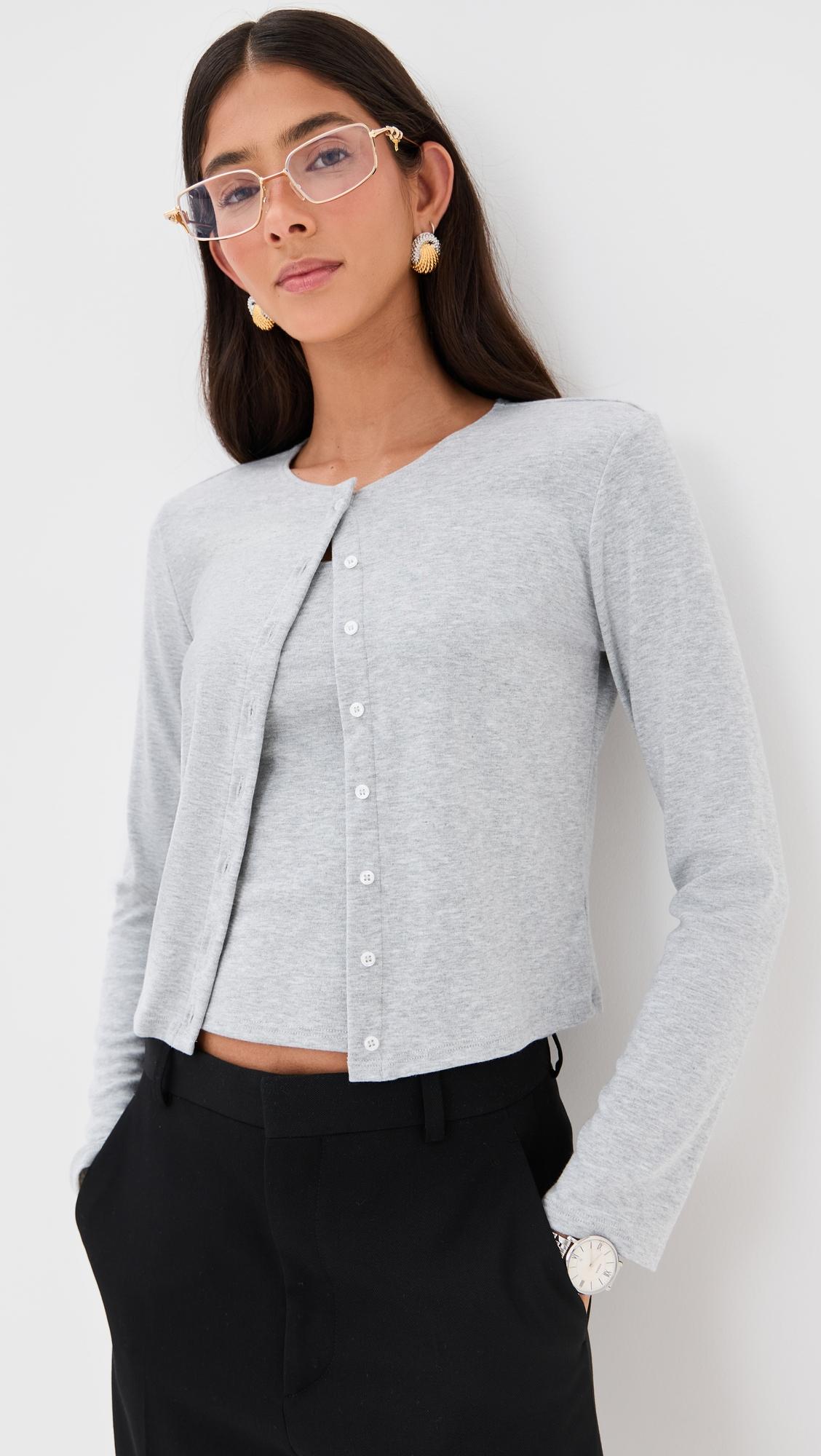 Eloise Cropped Cardigan by LE BOP