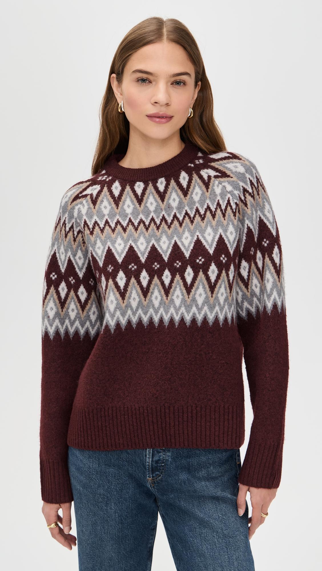 Fair Isle Pullover by LE BOP